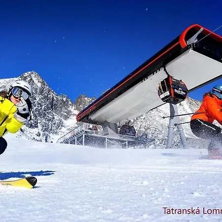 빌라 Tatrystay Cactus Luxury High Tatras Private Wellness 벨카 롬니차